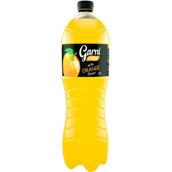 Carbonated drink "Garni" orange 1 5l