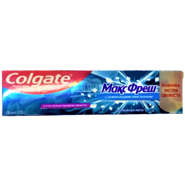 Зубная паста "Colgate" Max Fresh взрывная мята 100мл