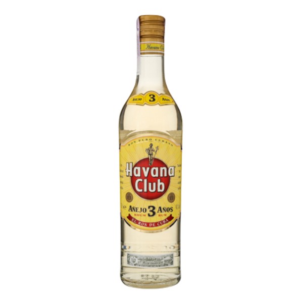 Rum "Havana Club" 3 years old 40% 0.7l