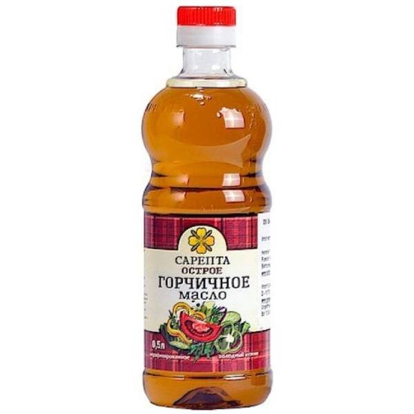 Vegetable oil "Pikant" traditional mustard oil in unrefined cold press 500ml