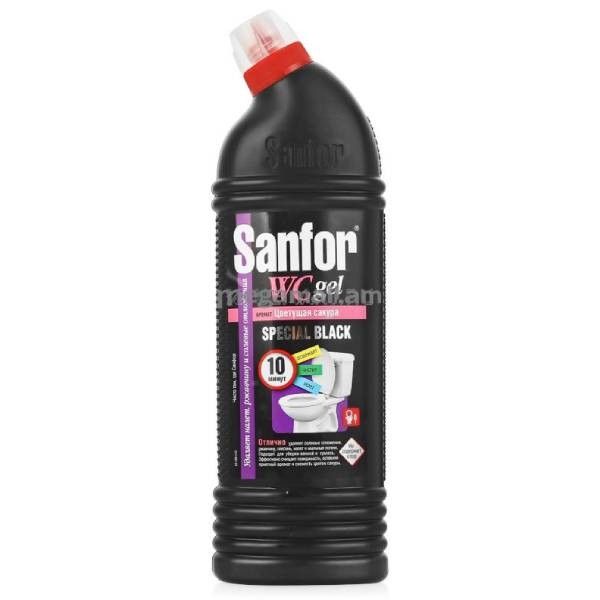 Bathroom cleaner "Sanfor" black 1l