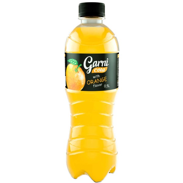 Carbonated drink "Garni" orange 0 5l