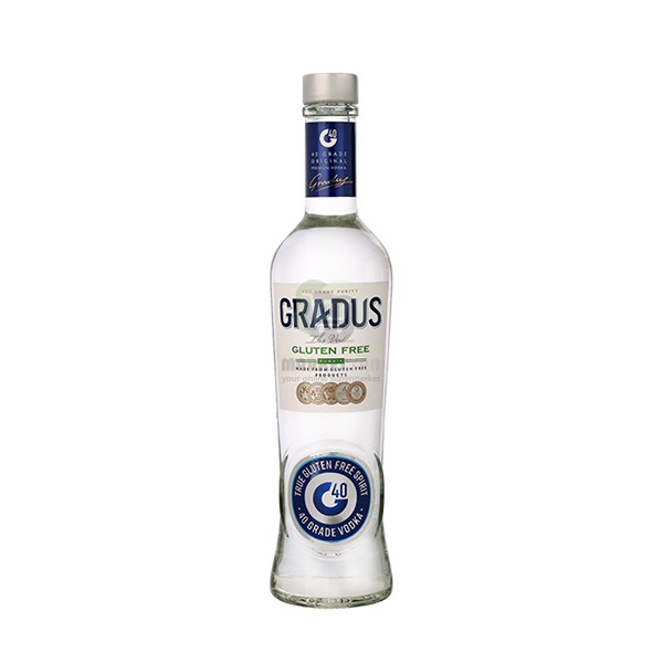 Vodka "Gradus Gluten Free" 0.5l
