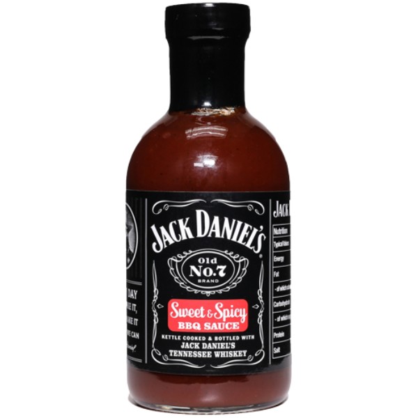 Sauce "Jack Daniel's" sweet and spicy barbecue 553ml