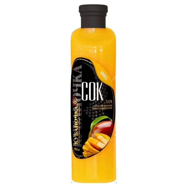 Juice "Kubanochka" mango 750ml