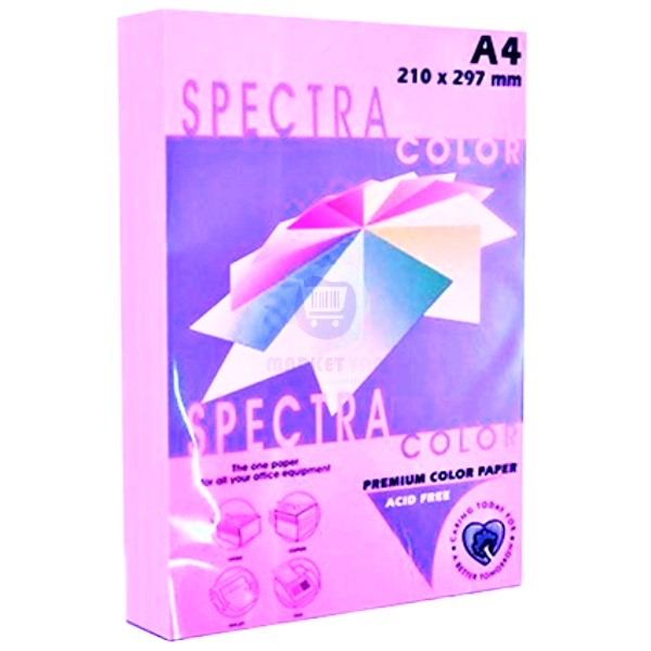 Цветная бумага "Sinar Spectra" лавандовая офисная для принтера