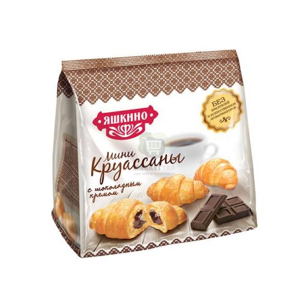 Croissant with chocolate cream "Yashkino" 180 gr