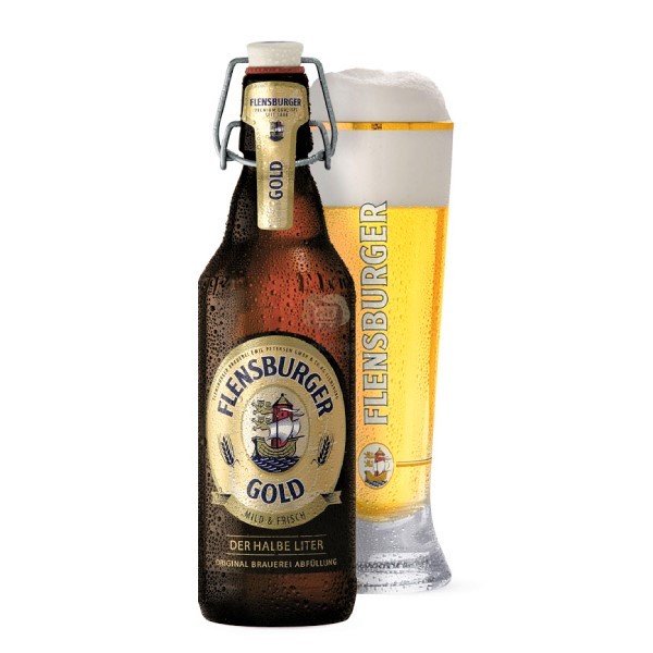 Пиво "Flensburger" 0.5л.