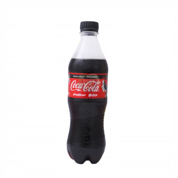 Refreshing drink "Coca-Cola Zero" 0,5 l