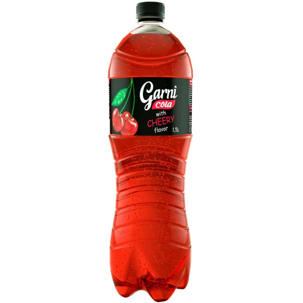 Carbonated drink "Garni" cherry 1 5l