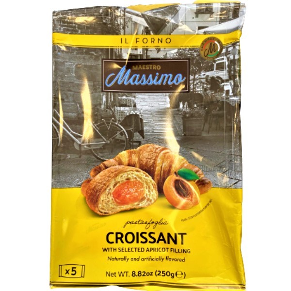 Croissant "Massimo" with apricot filling 250g