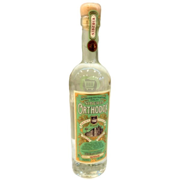 Vodka "Siberia Orthodox" 40% 0.5l