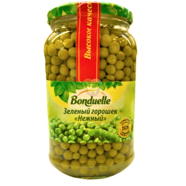 Green peas "Bonduelle" gentle 720ml