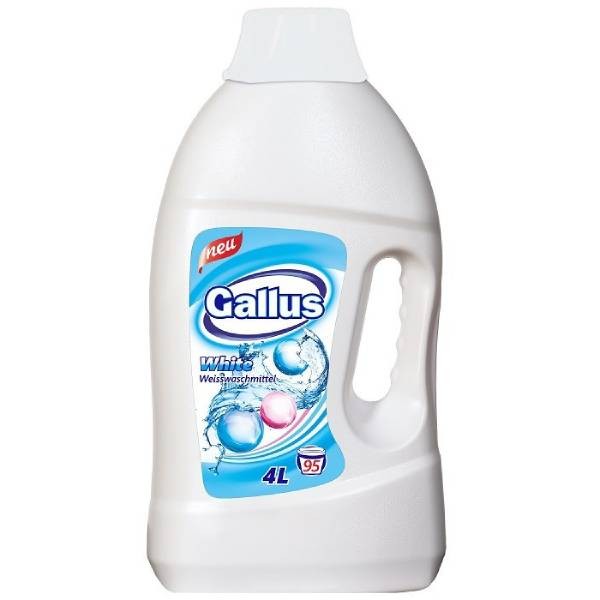 Washing gel "Gallus" white 4l