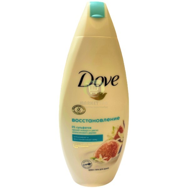 Shower cream-gel "Dove" Restoring fig and orange tree aroma 250ml