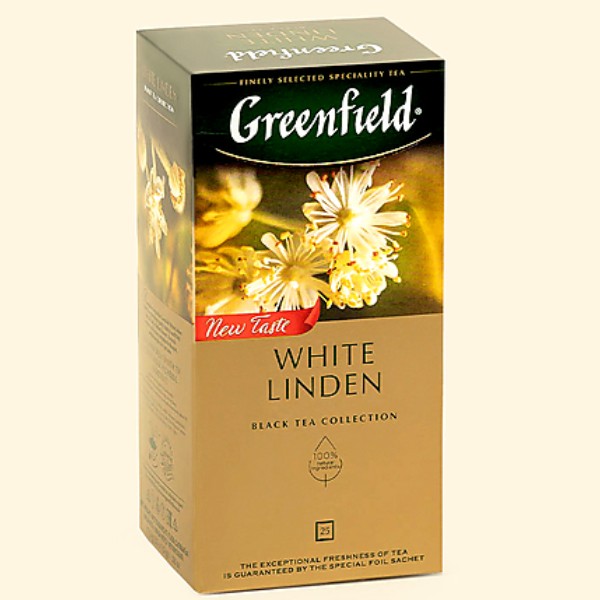 Black tea "Greenfield" green 25 packs