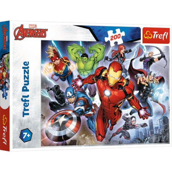 Puzzle "Trefl" Mighty Avengers 200 pieces