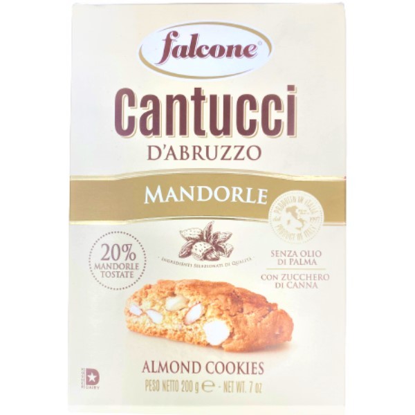 Cookies "Falcone" Cantuchi almond 200g