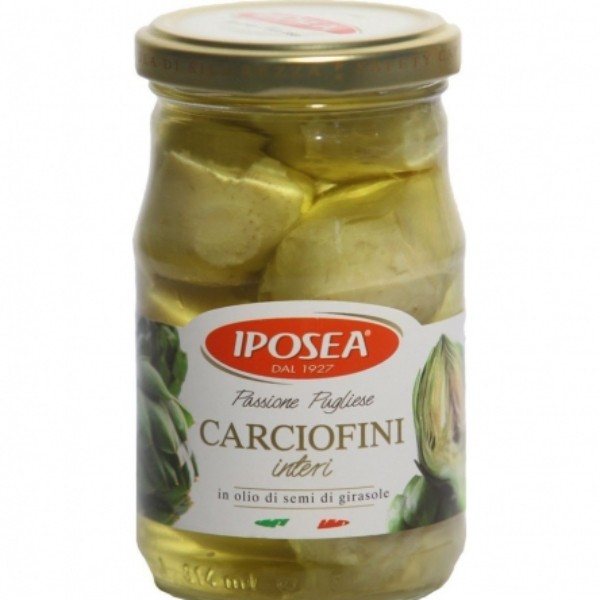 Artichoke in Whole Oil "Iposea" 290g