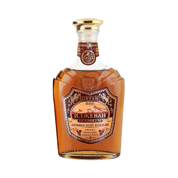 Cognac "Ijevan" 3 years 40% 0.5L