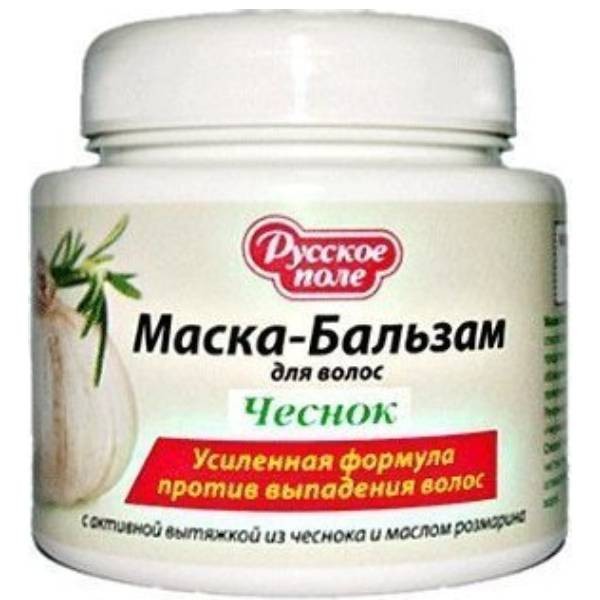 Mask "Russkoe pole" hair garlic 250ml