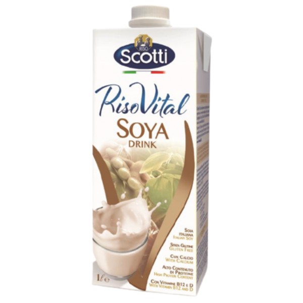 Soy drink "Riso Scotti" gluten free 1l