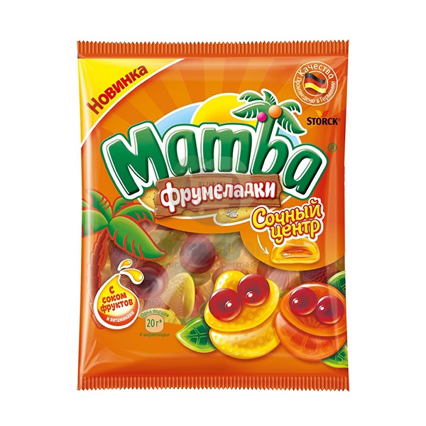 Marmalade "Mamba" juicy center 70 gr