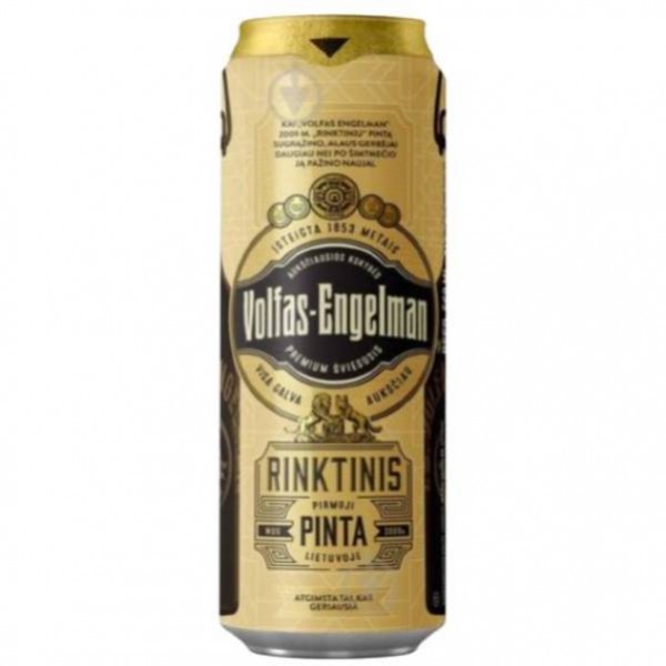 Beer "Volfas Engelman Rinktinis Pinta" rinktinis pint 0.6ml