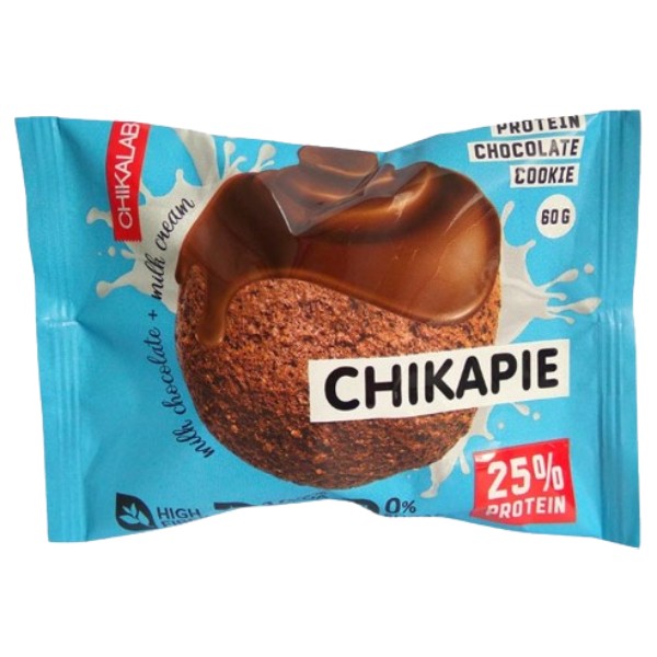Cookie "ChikaLab" protein glazed chocolate 60g