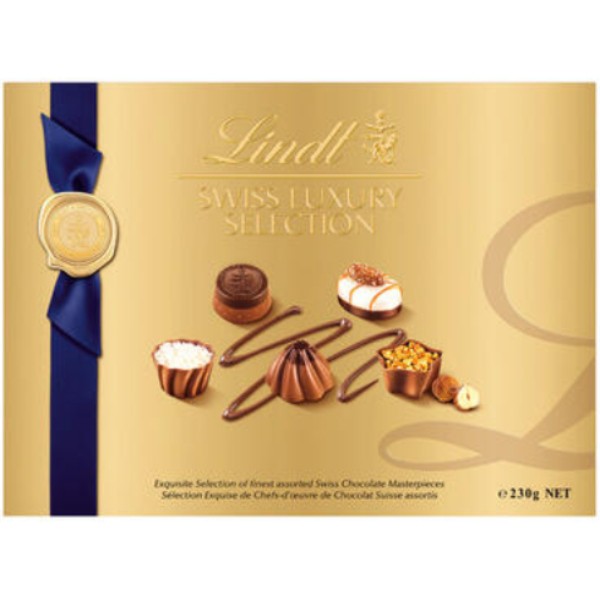 Шоколад Коллекция "Lindt Swiss Luxury Selection" 230г