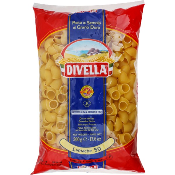 Pasta "Divella" Lumache №50 500g
