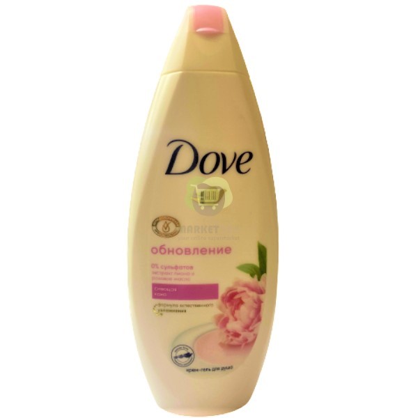 Shower cream-gel "Dove" Renewal peony extract and rose oil 250ml