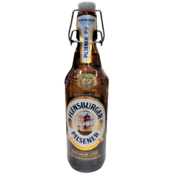Пиво "Flensburger Pilsener" 4.8% 0.5л