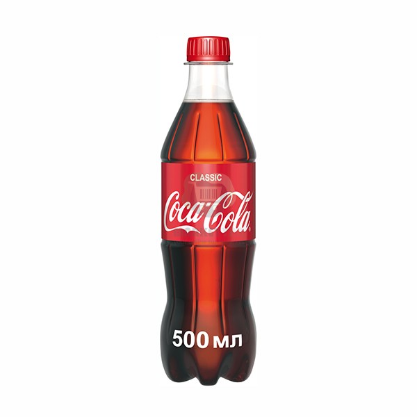 Refreshing drink "Coca-Cola" 0,5 l