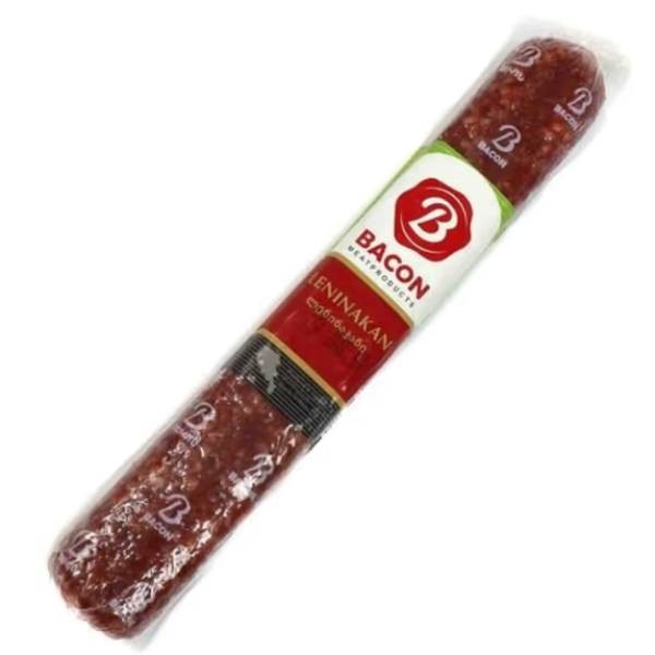 Sausage "Bacon" Lenin raw smoked large piece