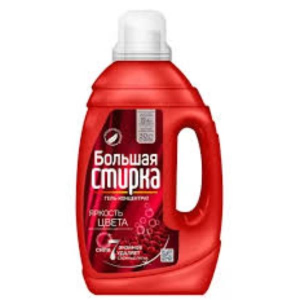 Washing gel "Bolshaya Stirka" colored 1200gr