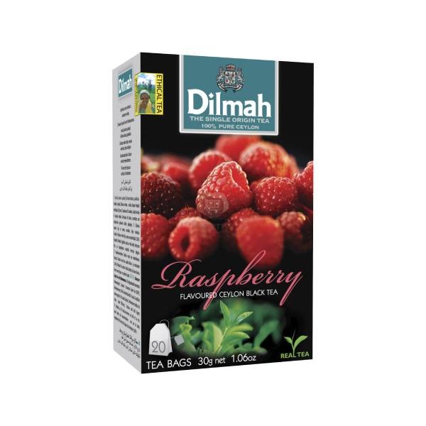 Fruit tea "Dilmah" raspberry 20x1.5 gr.