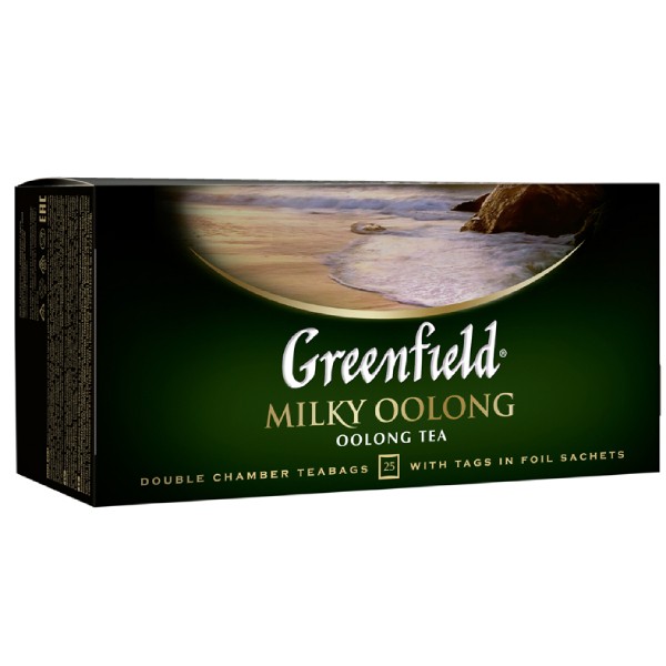 Black tea "Greenfield" milk oolong 25 packets