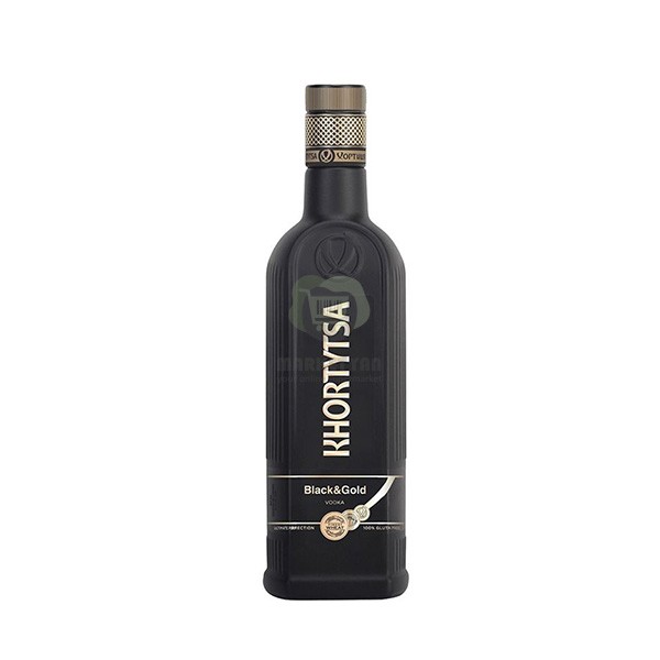 Vodka "Khortytsa" Black & Gold 40% 0,7l