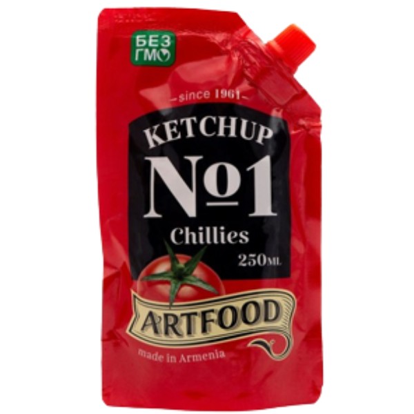 Кетчуп "Artfood" №1 Чили 250мл