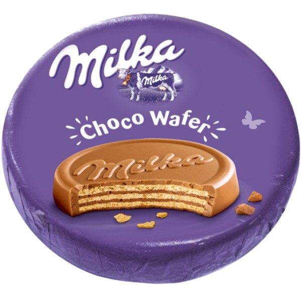 Wafers "Milka" with cocoa in milk chocolate 30g