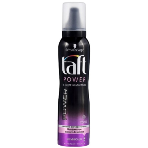 Styling foam "Taft" The softness of cashmere for dry and damaged hair 150ml