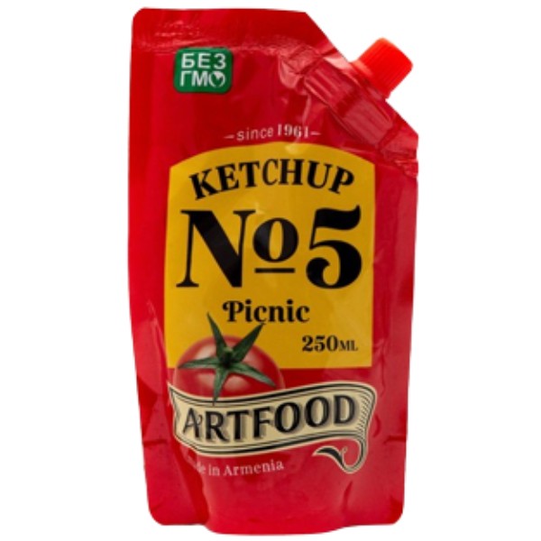 Ketchup "Artfood" №5 Picnic 250ml