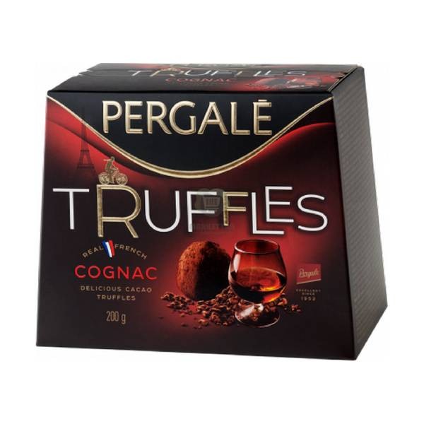 Կոնֆետների հավաքածու «Pergale» Truffles կոնյակով 200գ