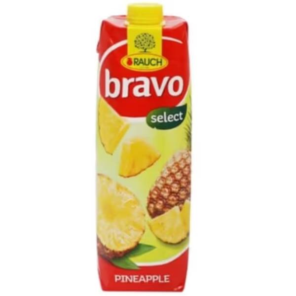 Natural Juice "Bravo" pineapple 1l