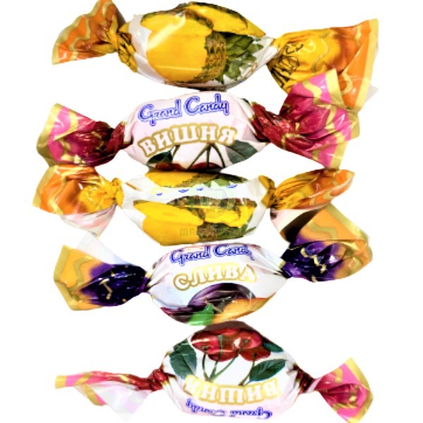 Caramel "Grand Candy" fruit mix kg