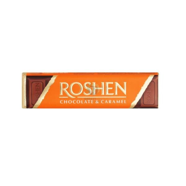 Սալիկ «Roshen» շոկոլադե-կաթնային կրեմ-բրյուլե միջուկով 43գ