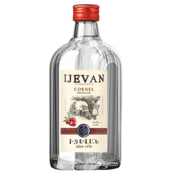 Alcoholic drink vodka "Ijevan" 0.25l