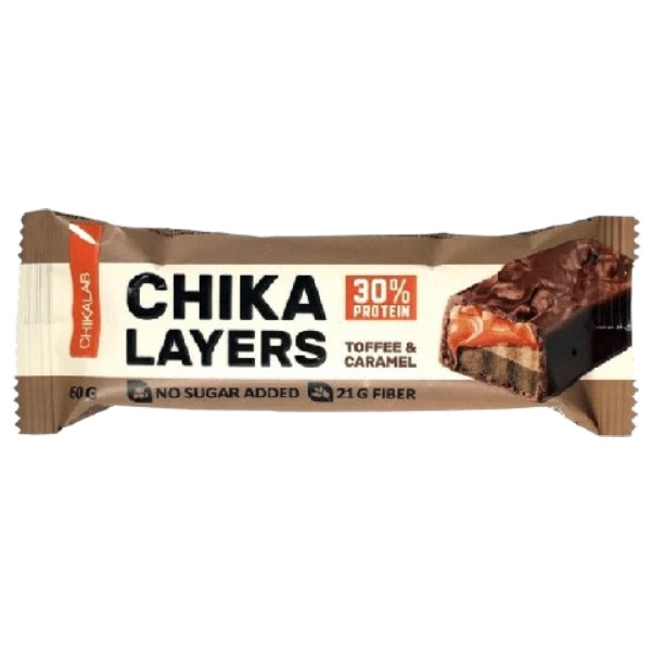 Bar "ChikaLab" protein chocolate salted caramel peanuts 60g