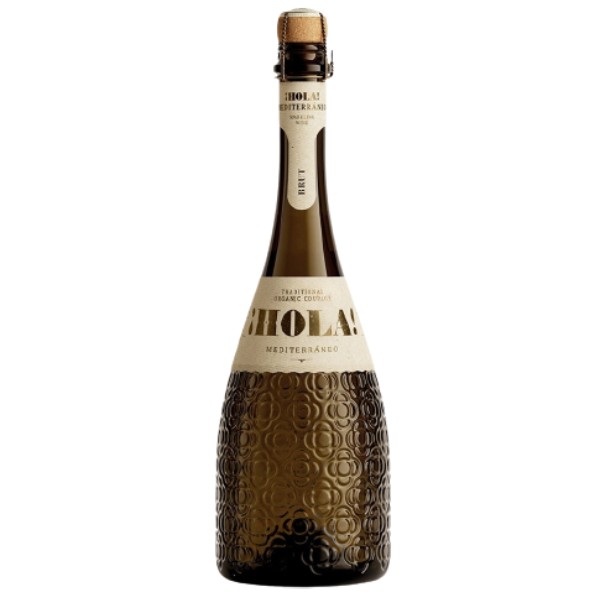 Sparkling wine "Hola" Mediterraneo Brut 11.5% 0.75l